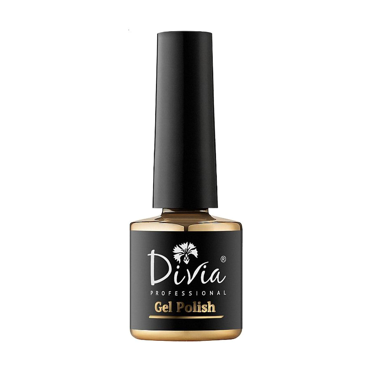 Гель-лак для нігтів Divia Professional Black &amp; White Di1234, BW90, 8 мл
